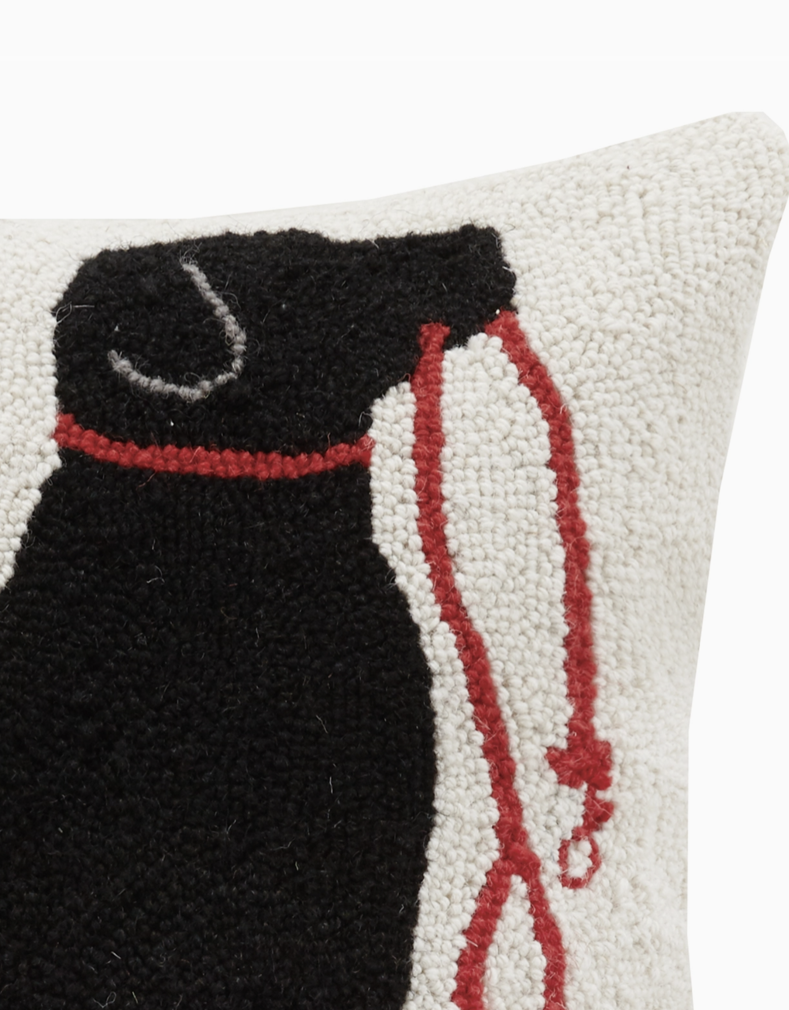 Lab & Leash Pillow