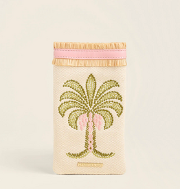 Spartina Sunglass Case Castillo Green Palms