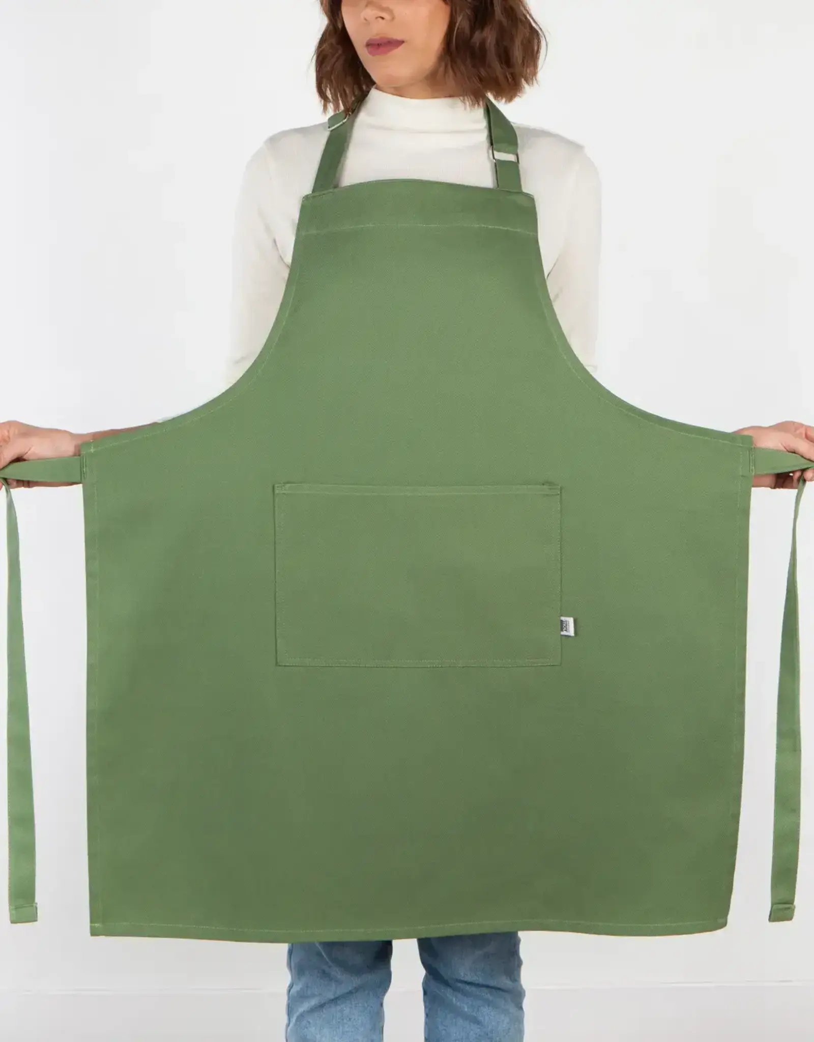 Now Designs Apron Elm Green