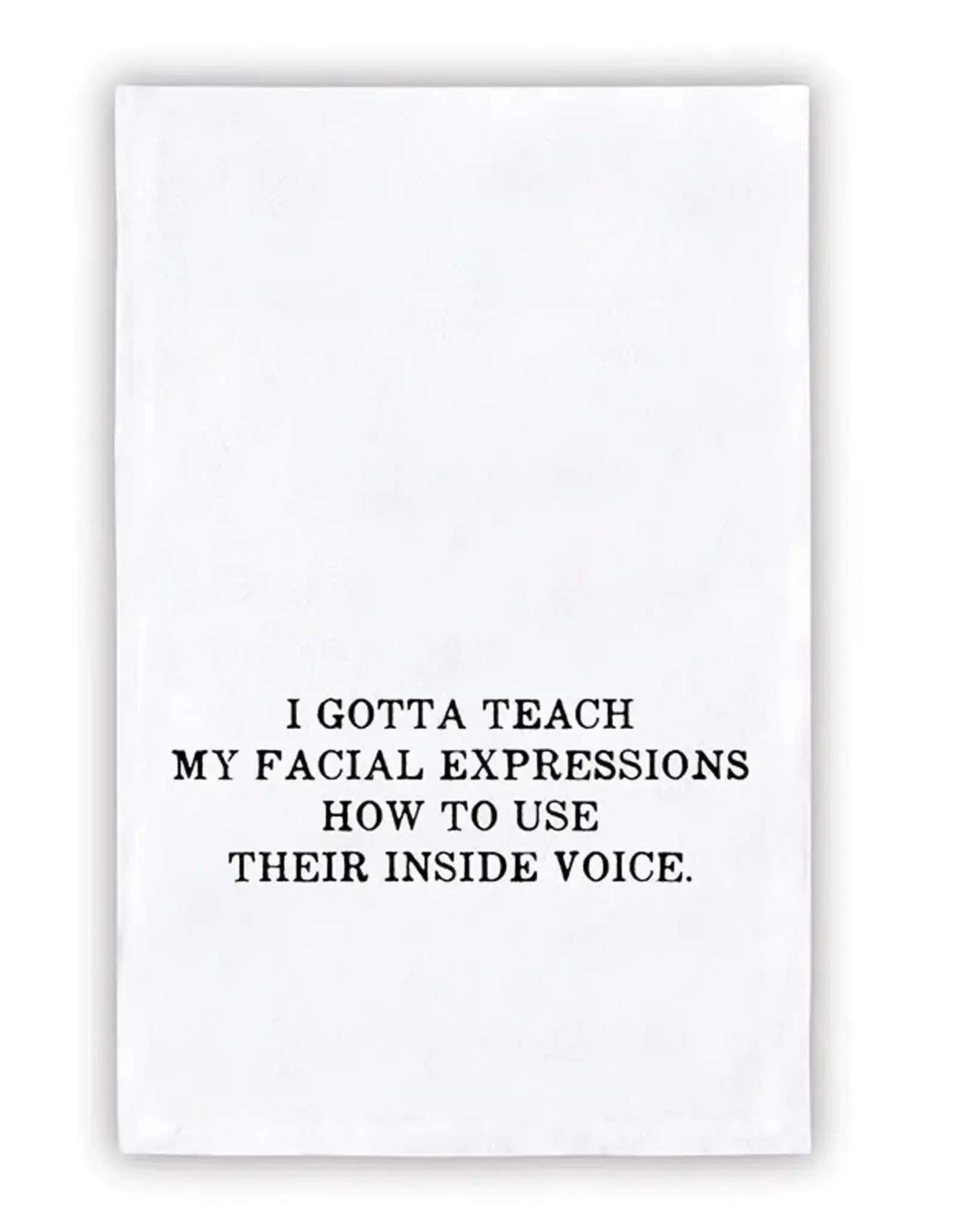 Santa Barbara Design Studio Towel - Facial Expressions