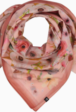 Fraas Floral Birds Cotton Silk Square | Blossom