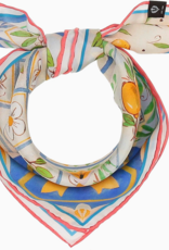 Fraas Freshly Squeezed Silk Neckie | True Blue