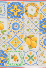 Fraas Freshly Squeezed Silk Neckie | True Blue