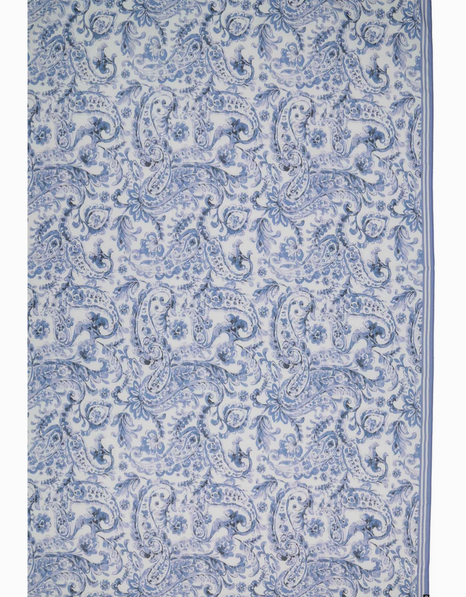 Fraas Paisley Maxi Cotton Wrap  True Blue