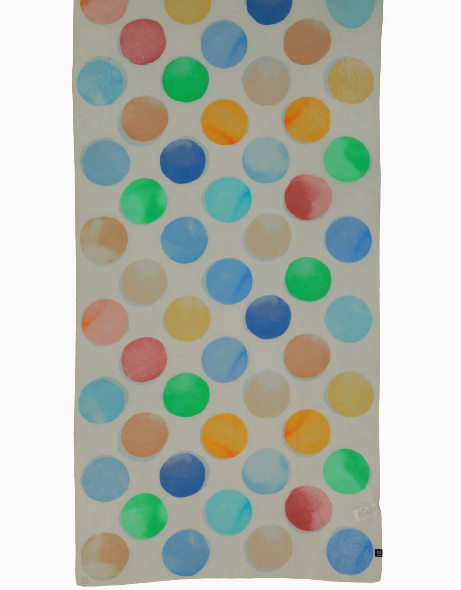 Fraas Summer Dots Scarf | Air Blue