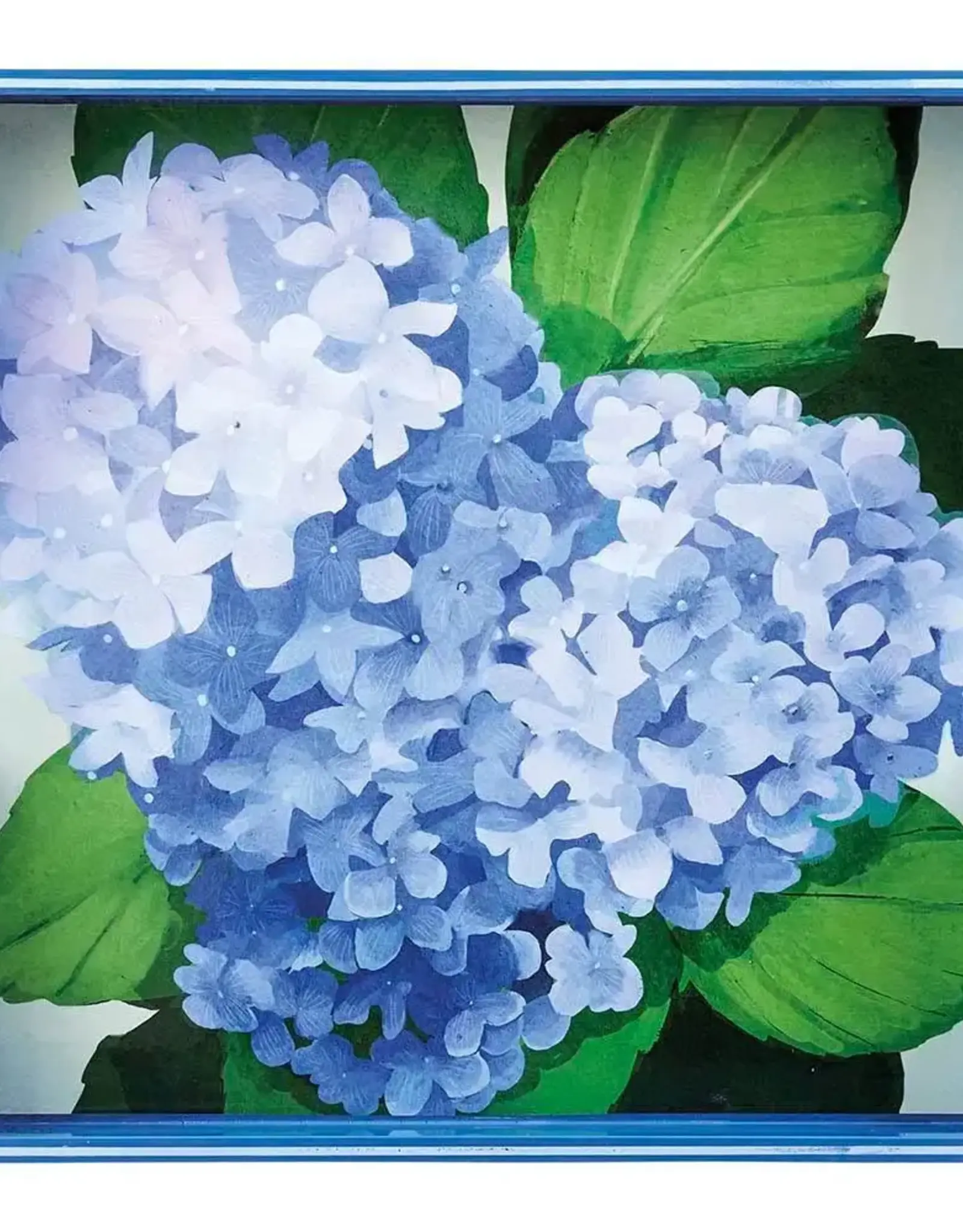 Rockflowerpaper Tray Blue Hydrangea