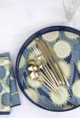 Rockflowerpaper Wynn Round Laquer Serving Tray