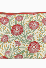 Rockflowerpaper Camellia Bouquet Large Canvas Pouch