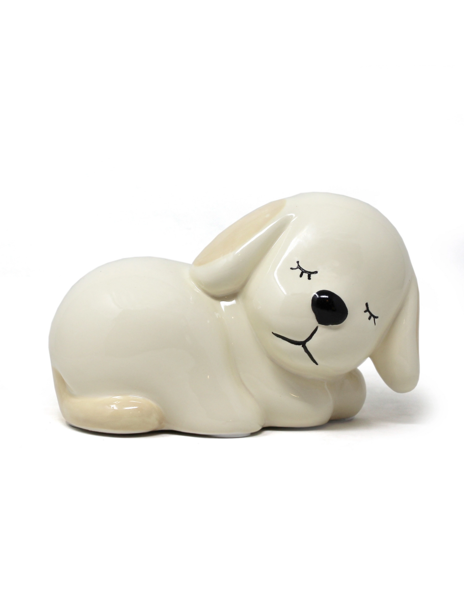 Child to Cherish Sleeping Puppy Ceramic Bank