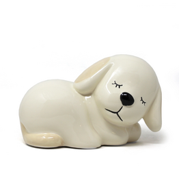 Child to Cherish Sleeping Puppy Ceramic Bank