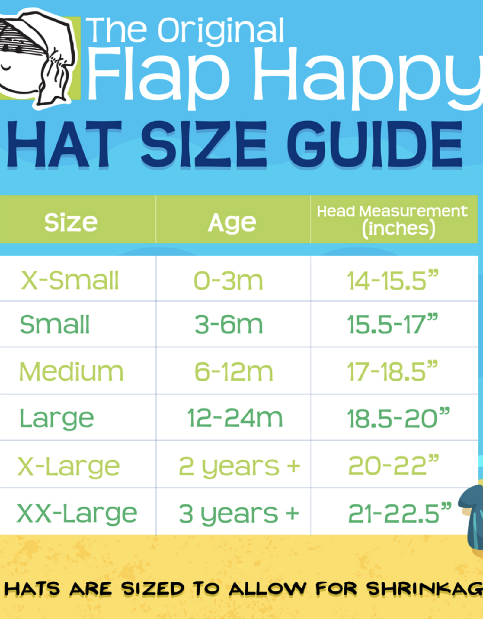 Flap Happy Navy Bucket Hat
