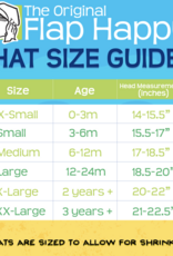 Flap Happy White Bucket Hat