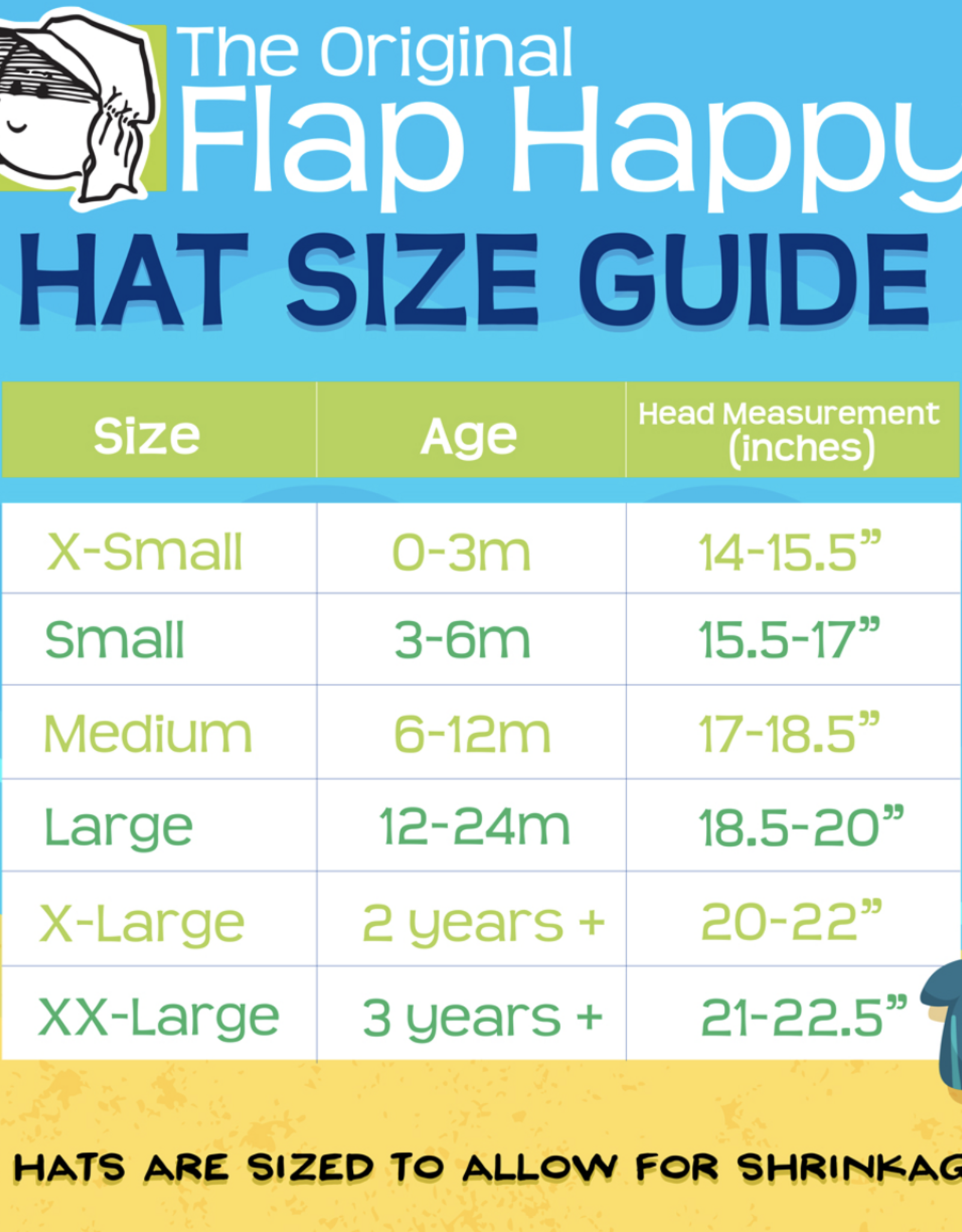 Flap Happy White Bucket Hat