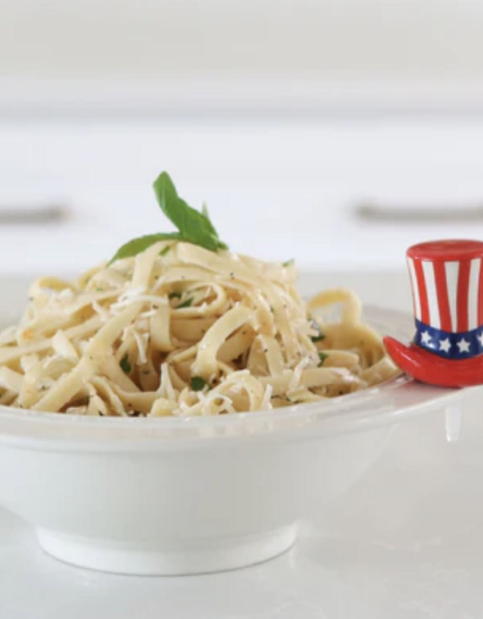 Nora Fleming Mini Home of the Free Uncle Sam Hat