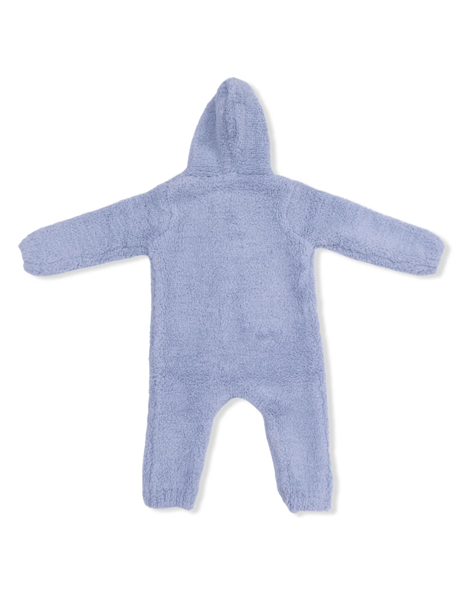 Angel Dear Blue Hooded Chenille Romper