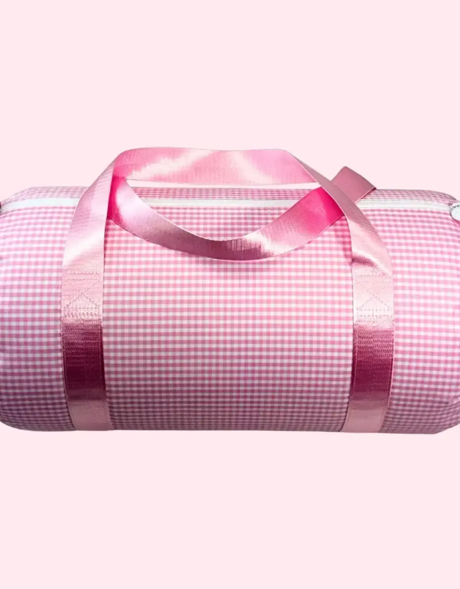 Mint Mint Medium Duffle Wipeable Pink Gingham