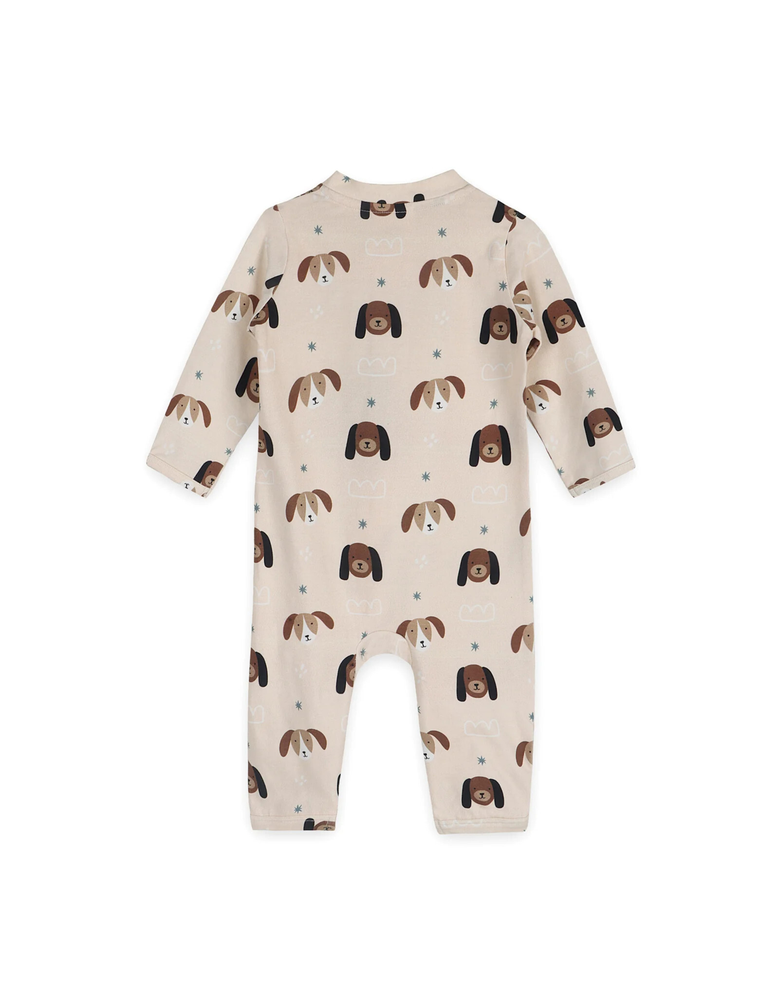 Viverano Organics Doggies Baby Zipper Jumpsuit (Organic Jersey)