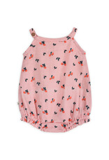 Viverano Organics Strawberry Baby Romper + Headband (Organic Muslin)