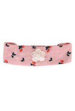 Viverano Organics Strawberry Baby Romper + Headband (Organic Muslin)