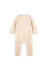 Viverano Organics Bird & Floral Embroidered Baby Knit Jumpsuit (Organic Cotton)