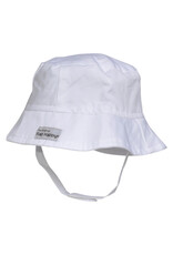 Flap Happy White Bucket Hat