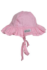 Flap Happy Pastel Pink Double Ruffle Sun Hat