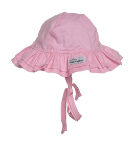 Flap Happy Pastel Pink Double Ruffle Sun Hat