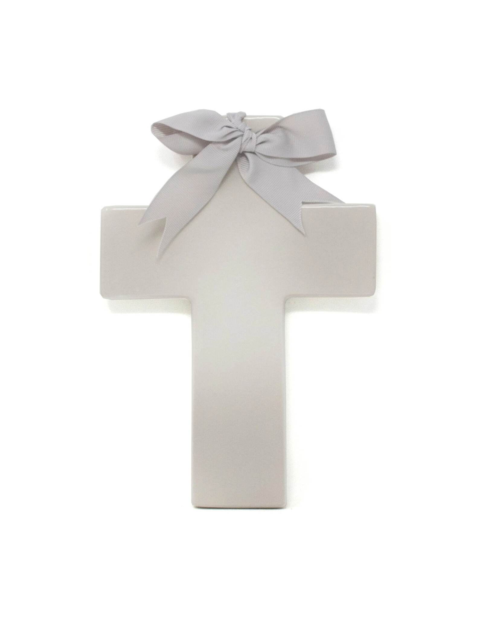 Child to Cherish Gray Ombre Ceramic Cross