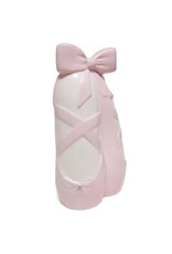 Child to Cherish Pink Ballerina Slippers Ceramic Bank