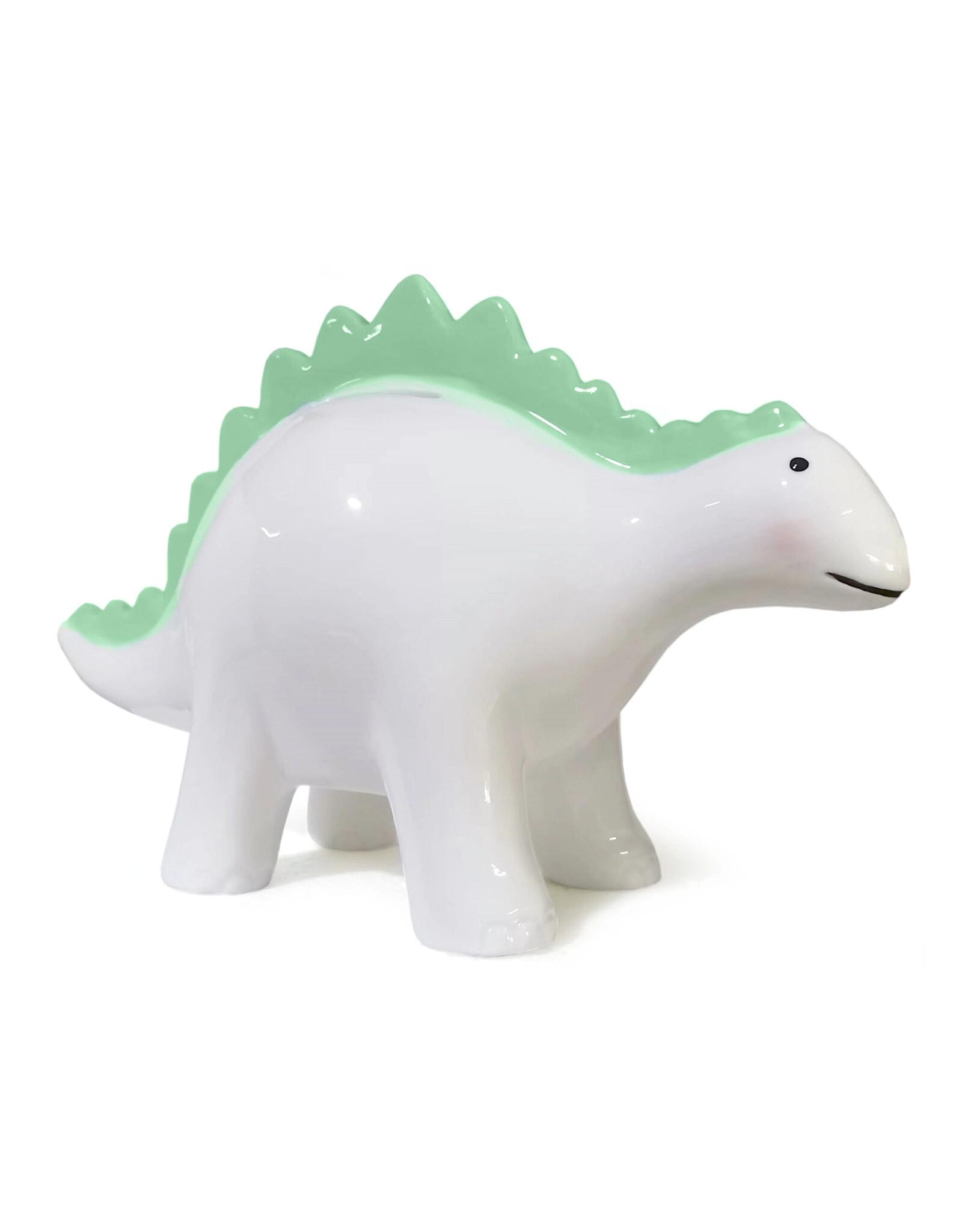 Child to Cherish Theo Green Dinosaur Ceramic Bank