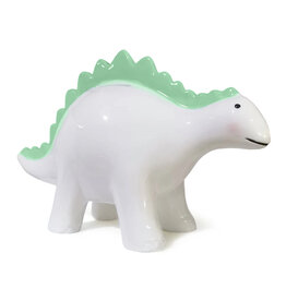 Child to Cherish Theo Green Dinosaur Ceramic Bank