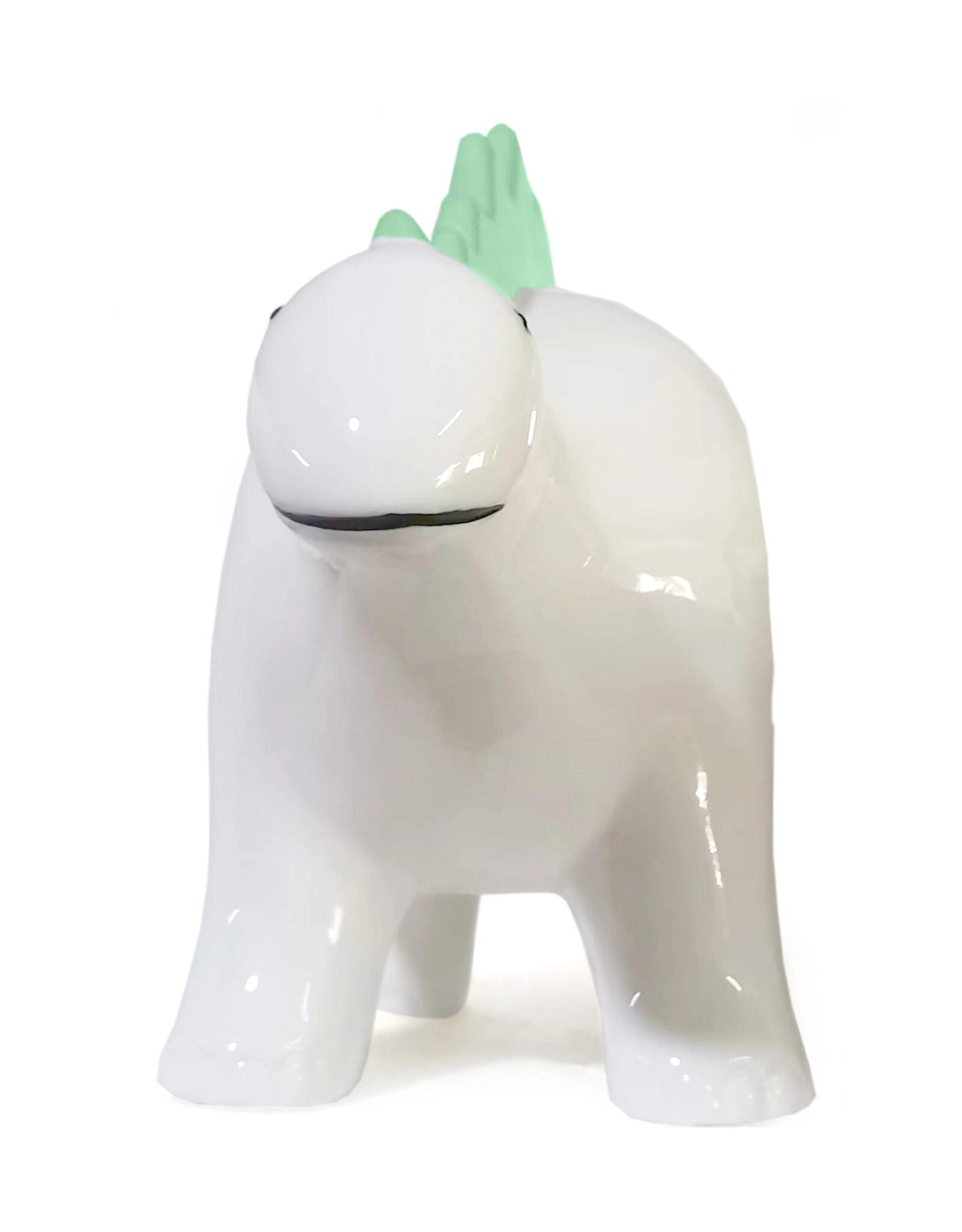 Child to Cherish Theo Green Dinosaur Ceramic Bank