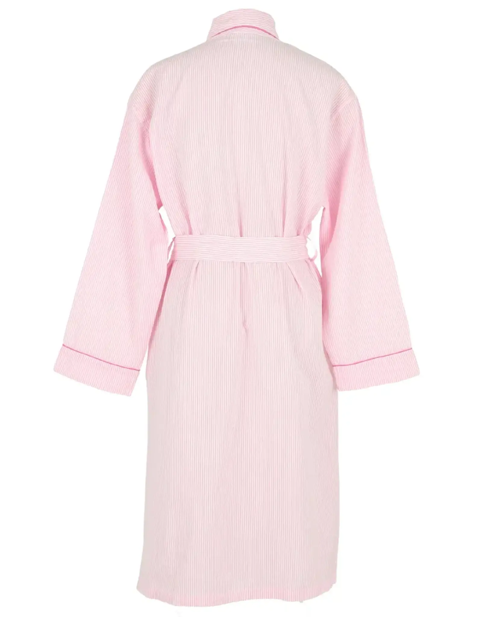 Needham Lane Robe Pink/Pink Seersucker