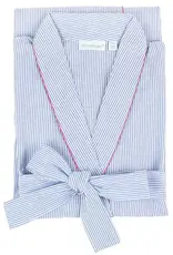 Needham Lane Robe Blue/Pink Seersucker