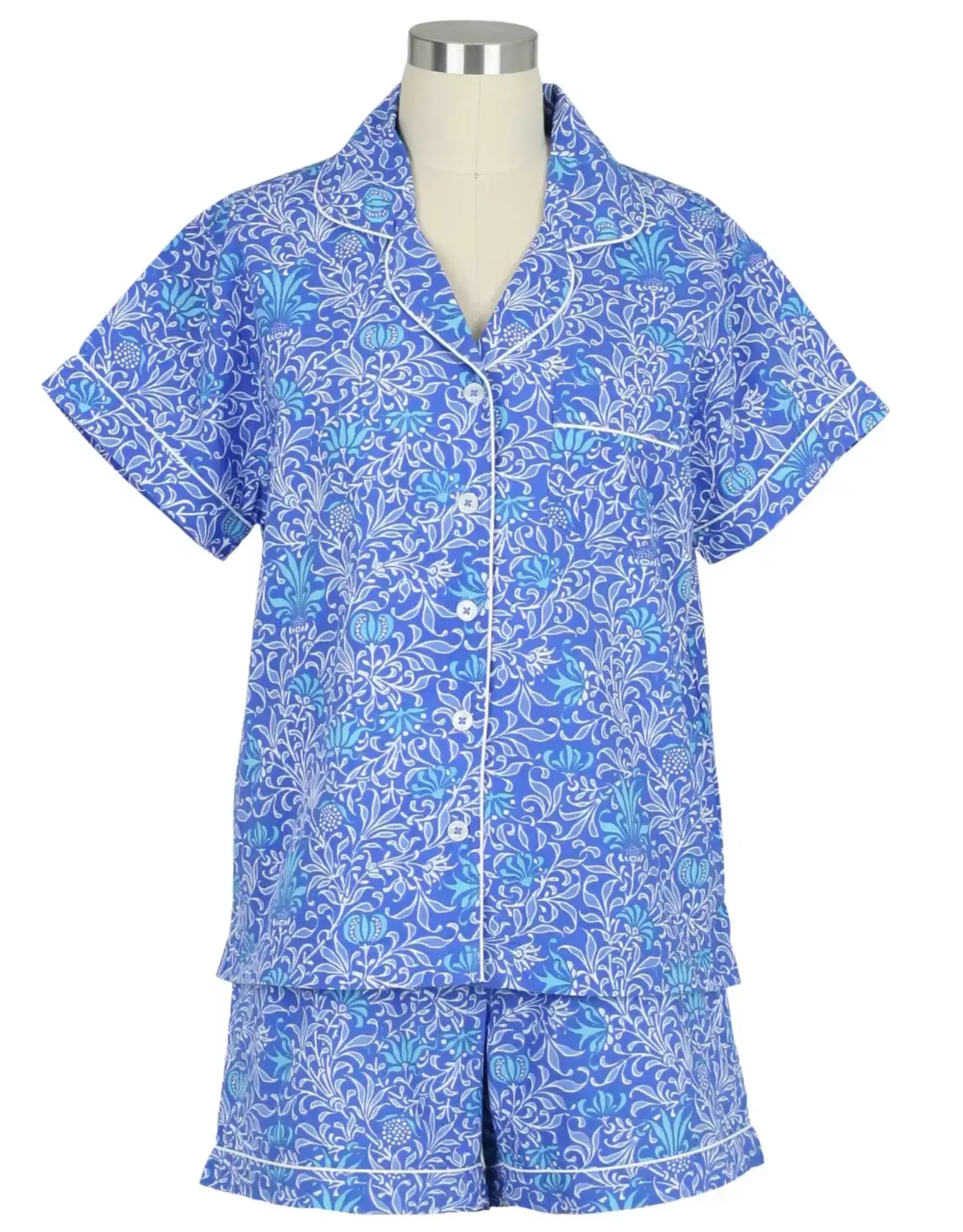 Needham Lane Short Sleeve Shorty Pajamas- Gigi