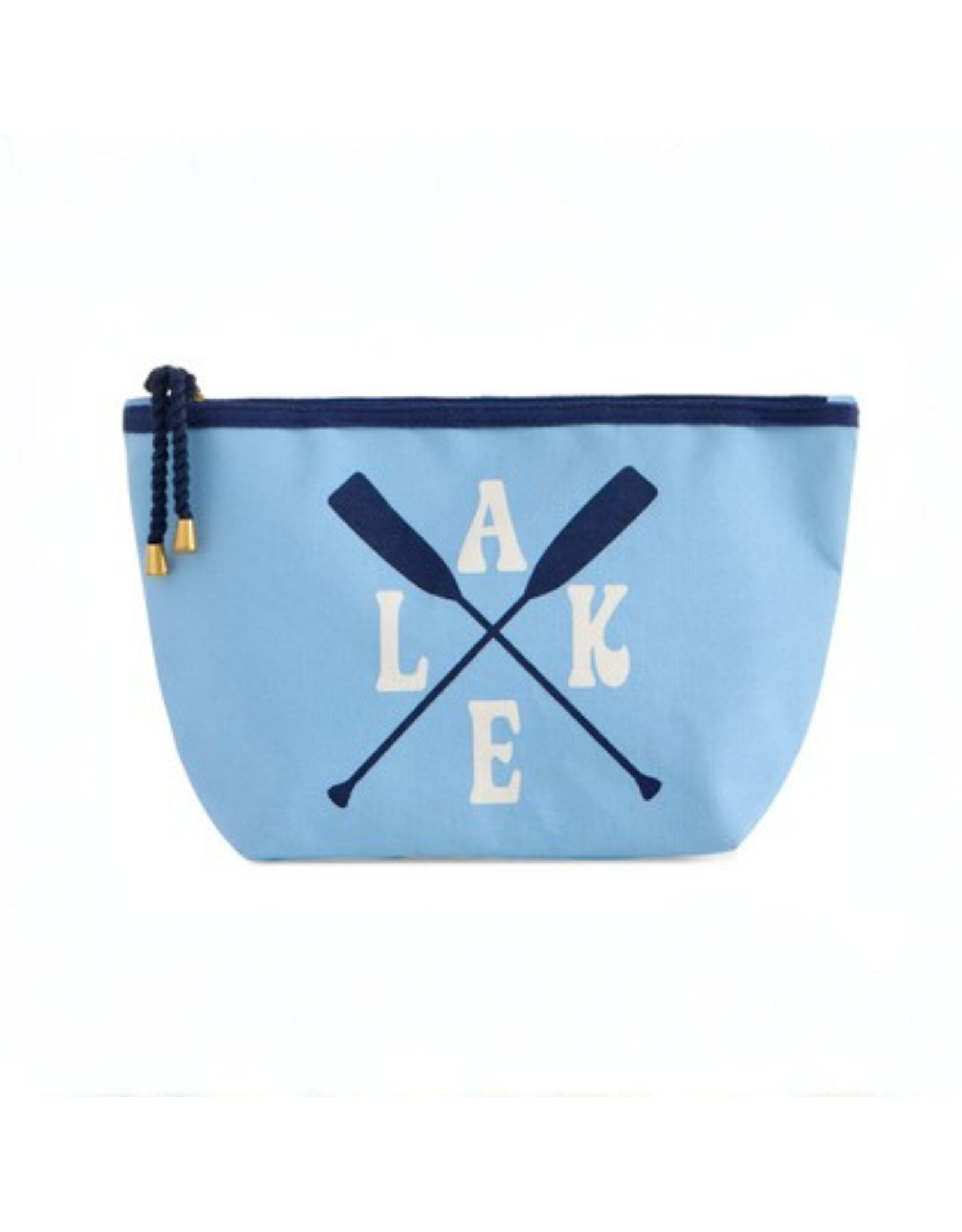 Blue Lake Oars Zip Pouch