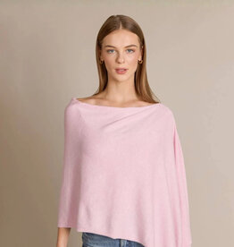 Alashan Cashmere Co. Bermuda Pink Cotton Cashmere Topper