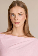 Alashan Cashmere Co. Bermuda Pink Cotton Cashmere Topper