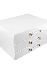 Brouk & Co Jewelry Box Kendall Large White
