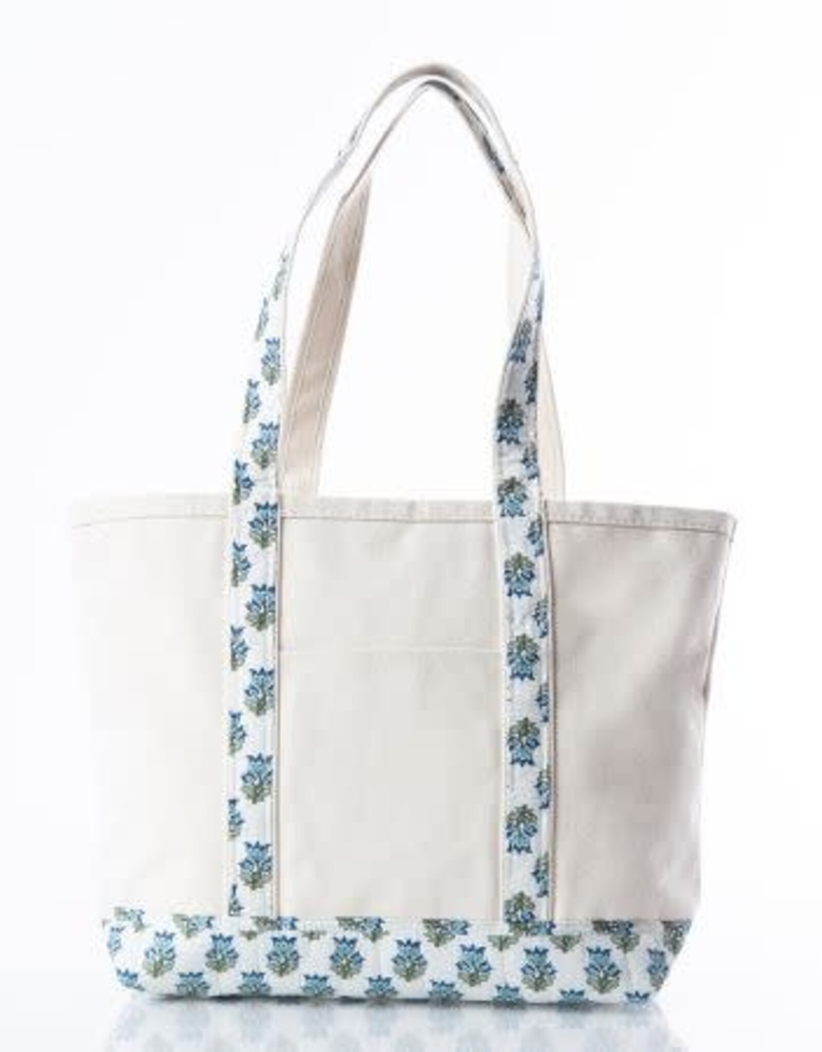 CB Station Block Print Medium Classic Tote