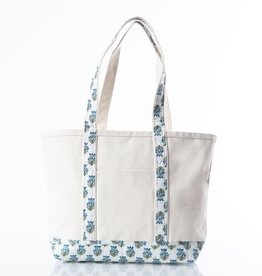 CB Station Block Print Medium Classic Tote