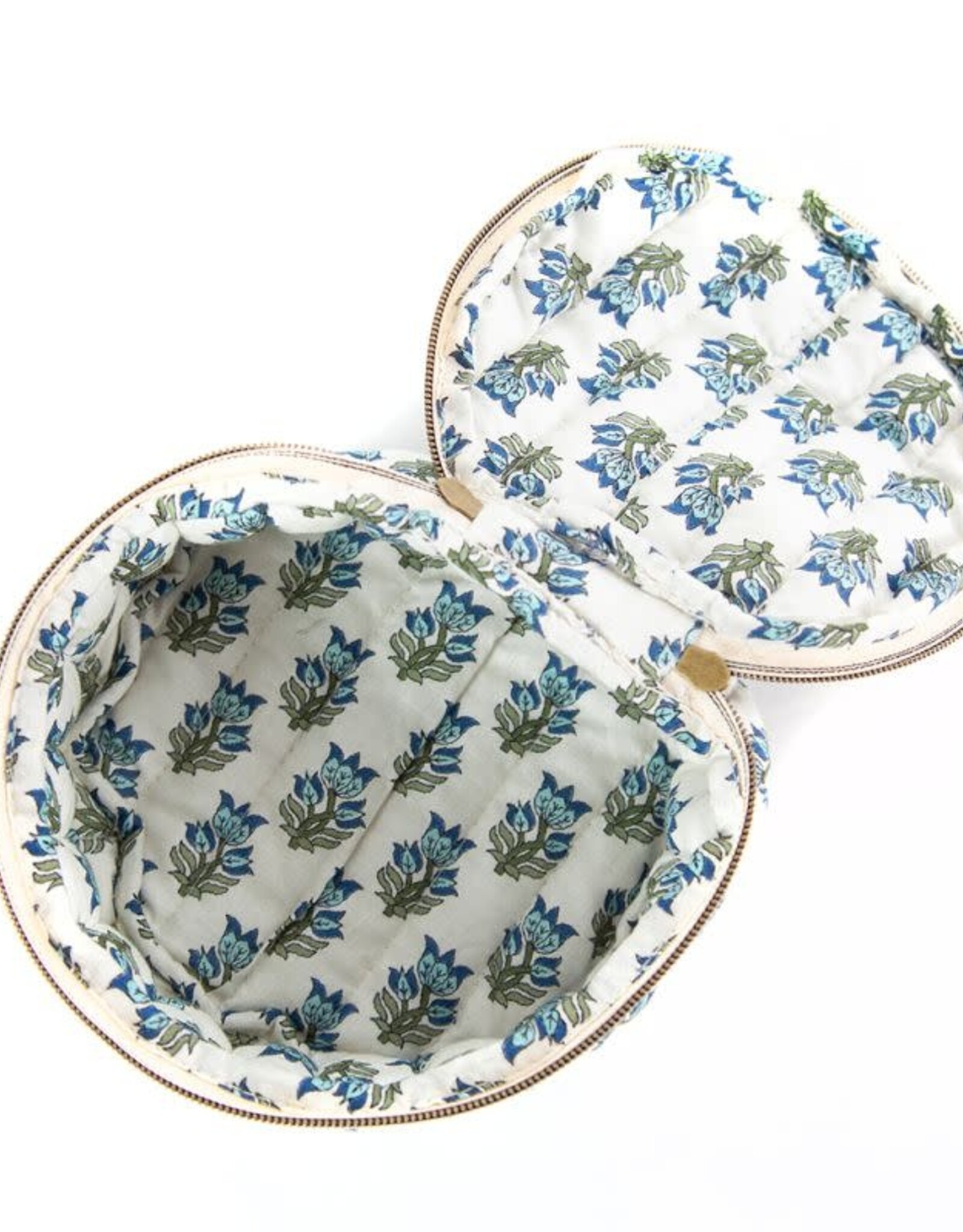 CB Station Block Print Circle Case