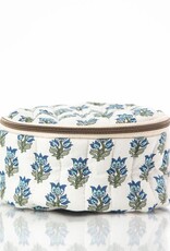 CB Station Block Print Circle Case