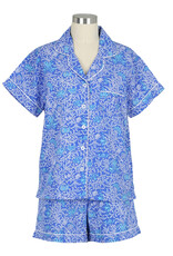 Needham Lane Gigi Short Sleeve Shorty Pajamas