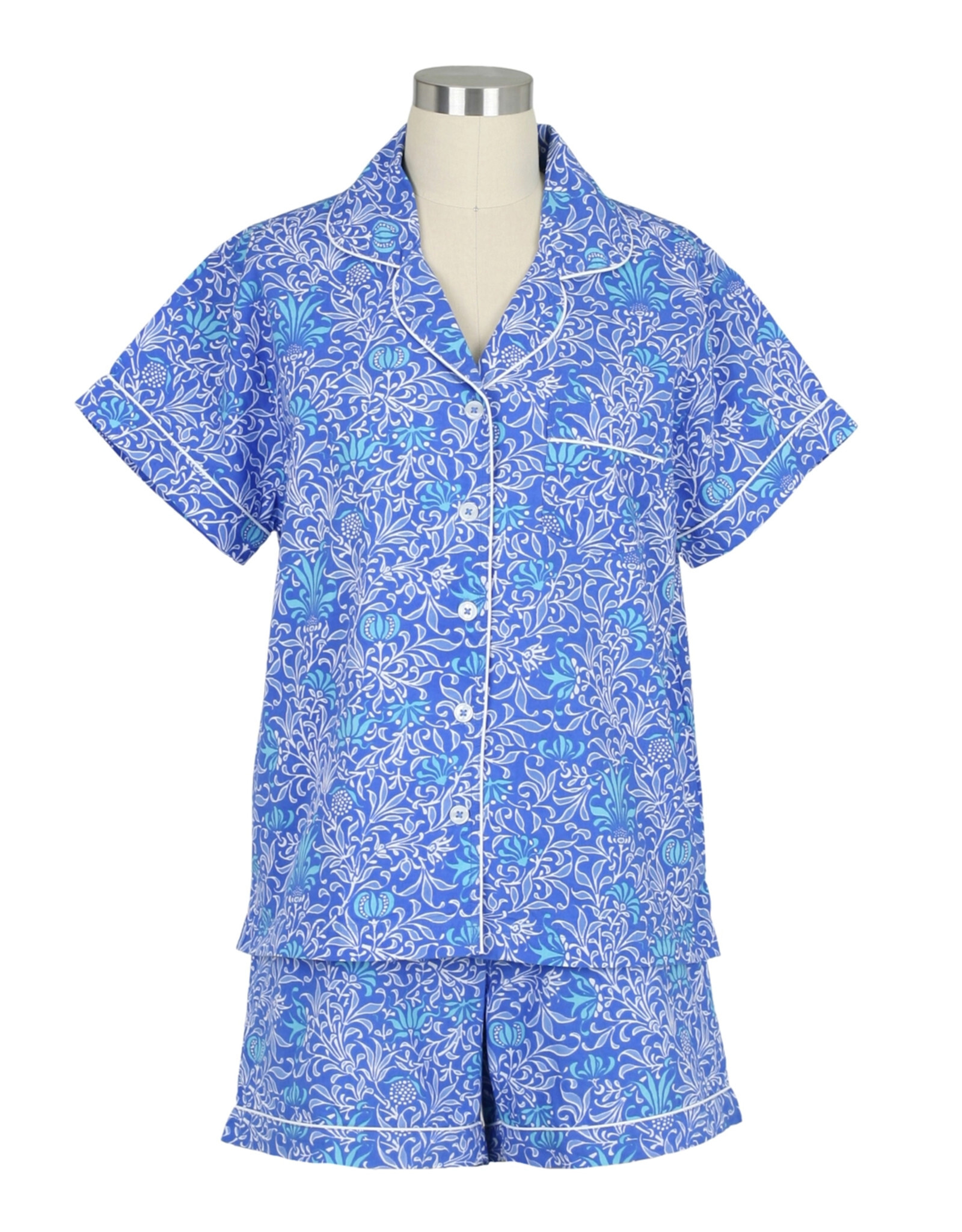 Needham Lane Gigi Short Sleeve Shorty Pajamas