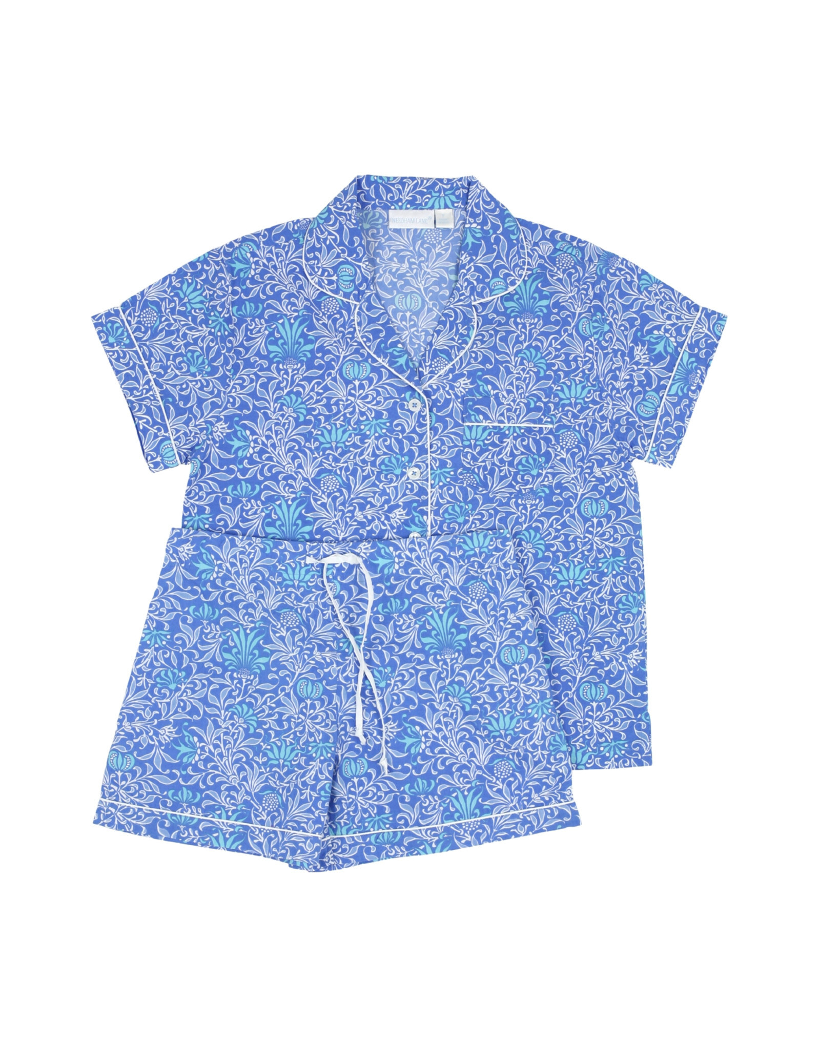 Needham Lane Gigi Short Sleeve Shorty Pajamas