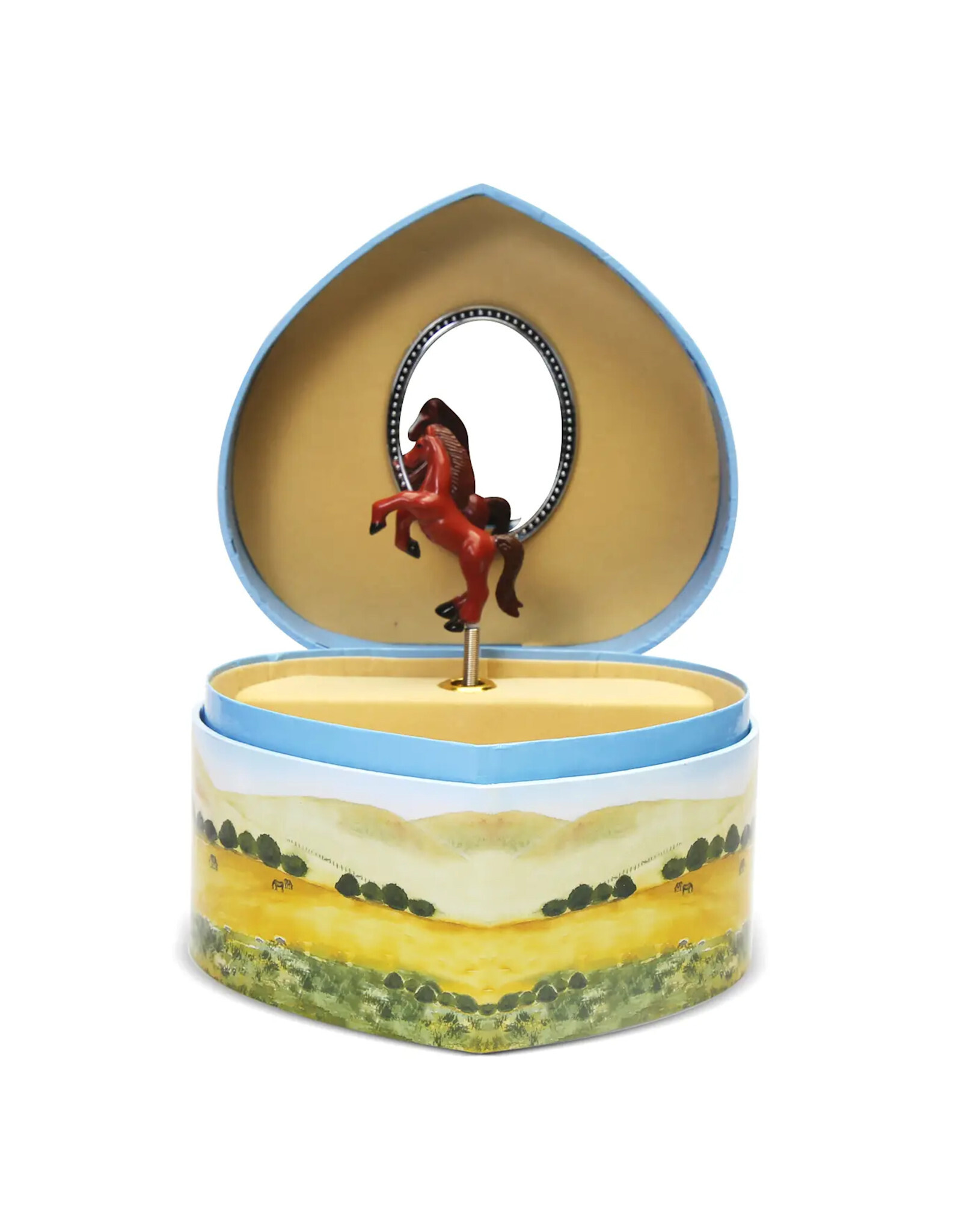 Enchantmints Heart Horse Jewelry Box