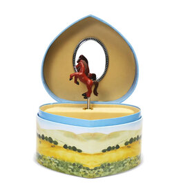 Enchantmints Heart Horse Jewelry Box