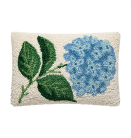 Blue Hydrangea Hook Pillow