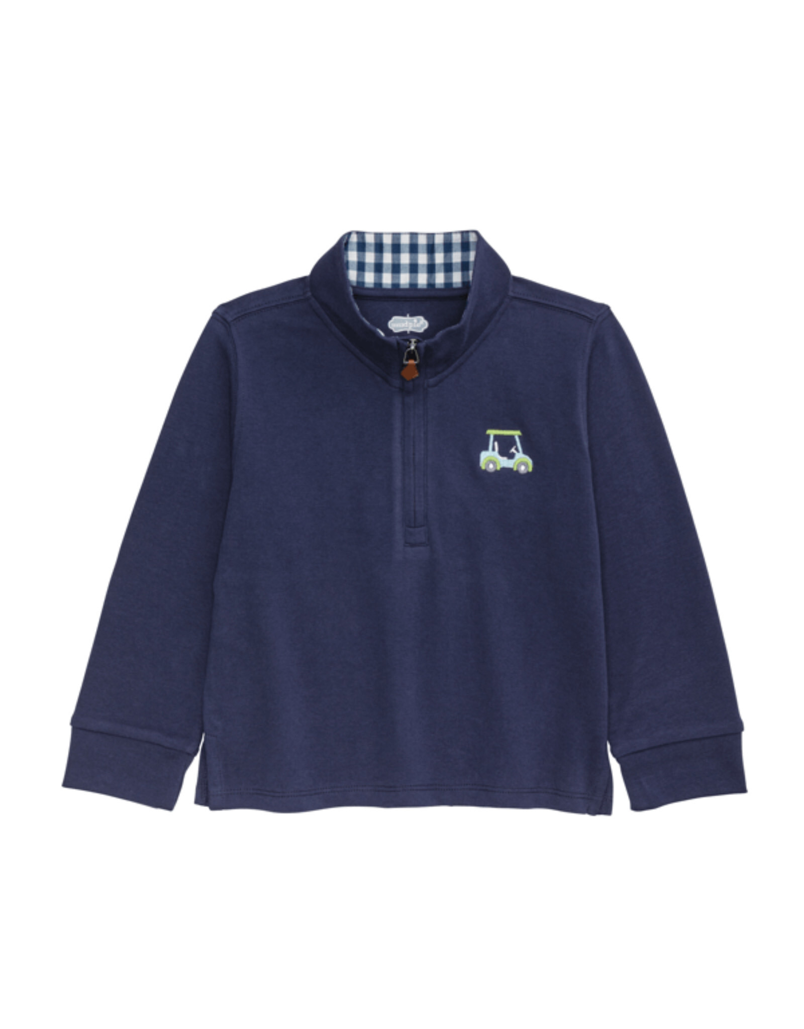 Mudpie Navy Golf Quarter Zip
